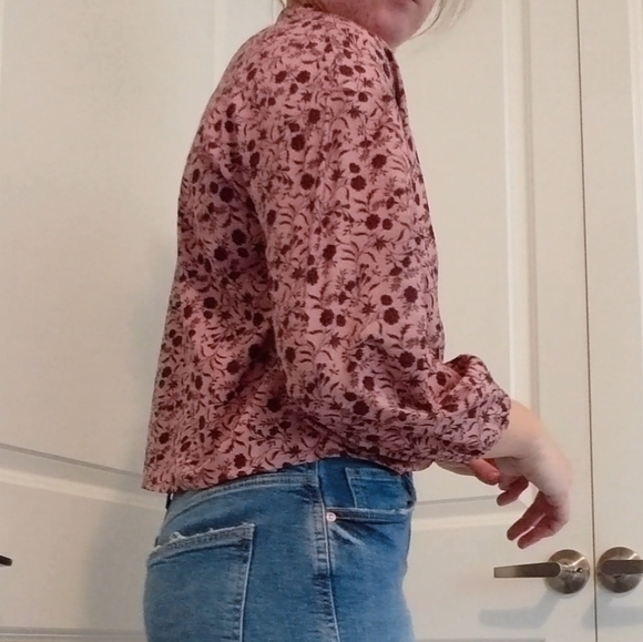 Peasant sleve blouse - Picture 3 of 4